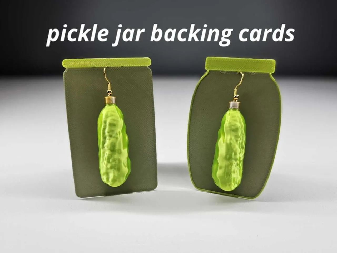Christmas Pickle Ornament Charm | Earrings & Beads view 3