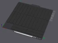 Volle Druckplatte 20x100x2,5mm