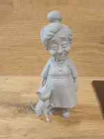omi mit katze 