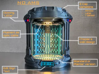 Modular Sci-Fi Containment Capsule