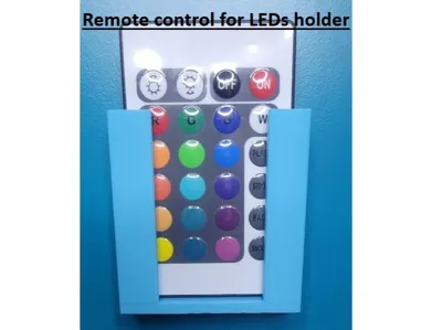 Remote control for LEDs holder