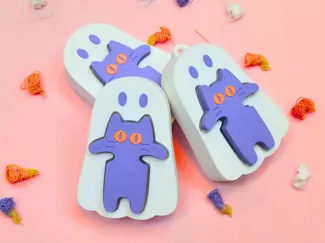Ghosty With Kitty Clicker