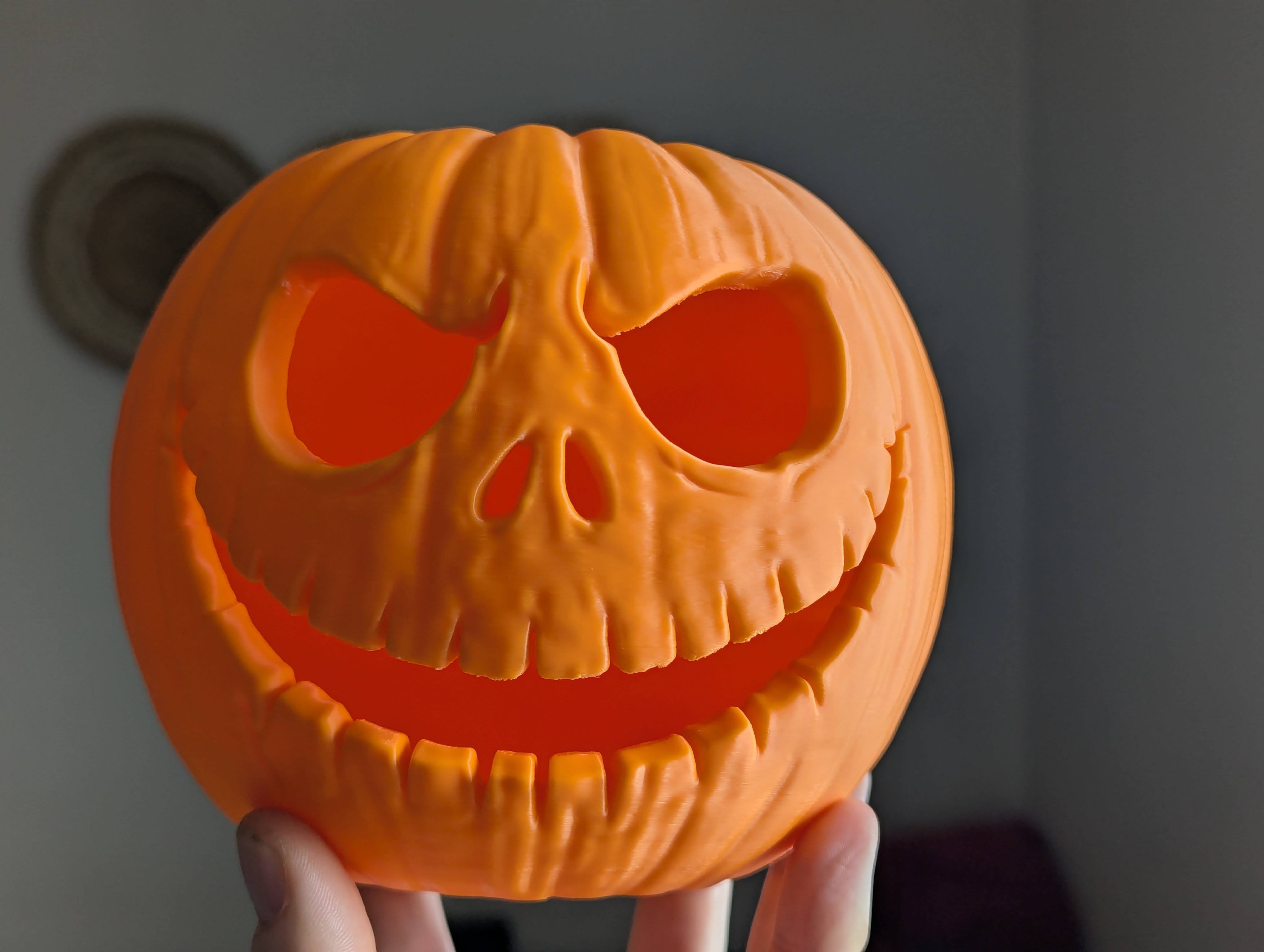 Halloween pumpkin tealight (LED) - 1