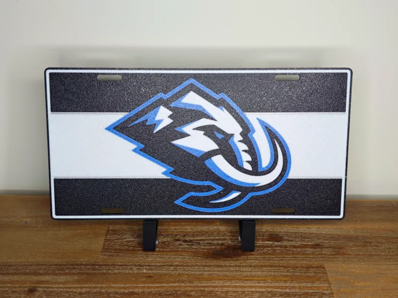 NHL Team Licence Plate - Utah Mammoth 2026