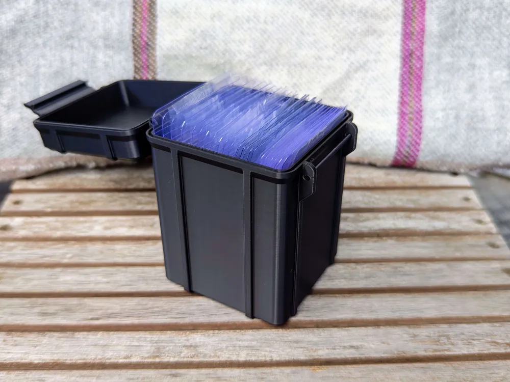 Rugged TCG Semi-rigid Top-loader Storage Box Remixed by BabiYagi ...