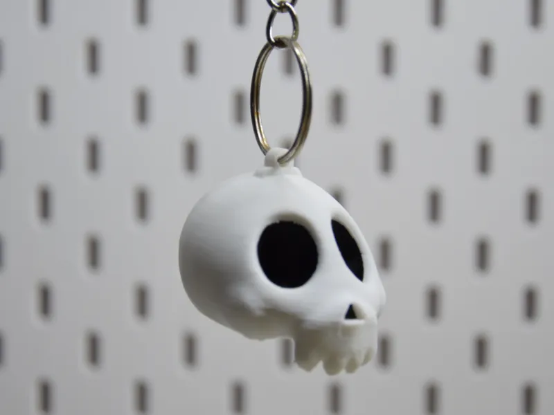 Skull Keychain – Gothic Accessory