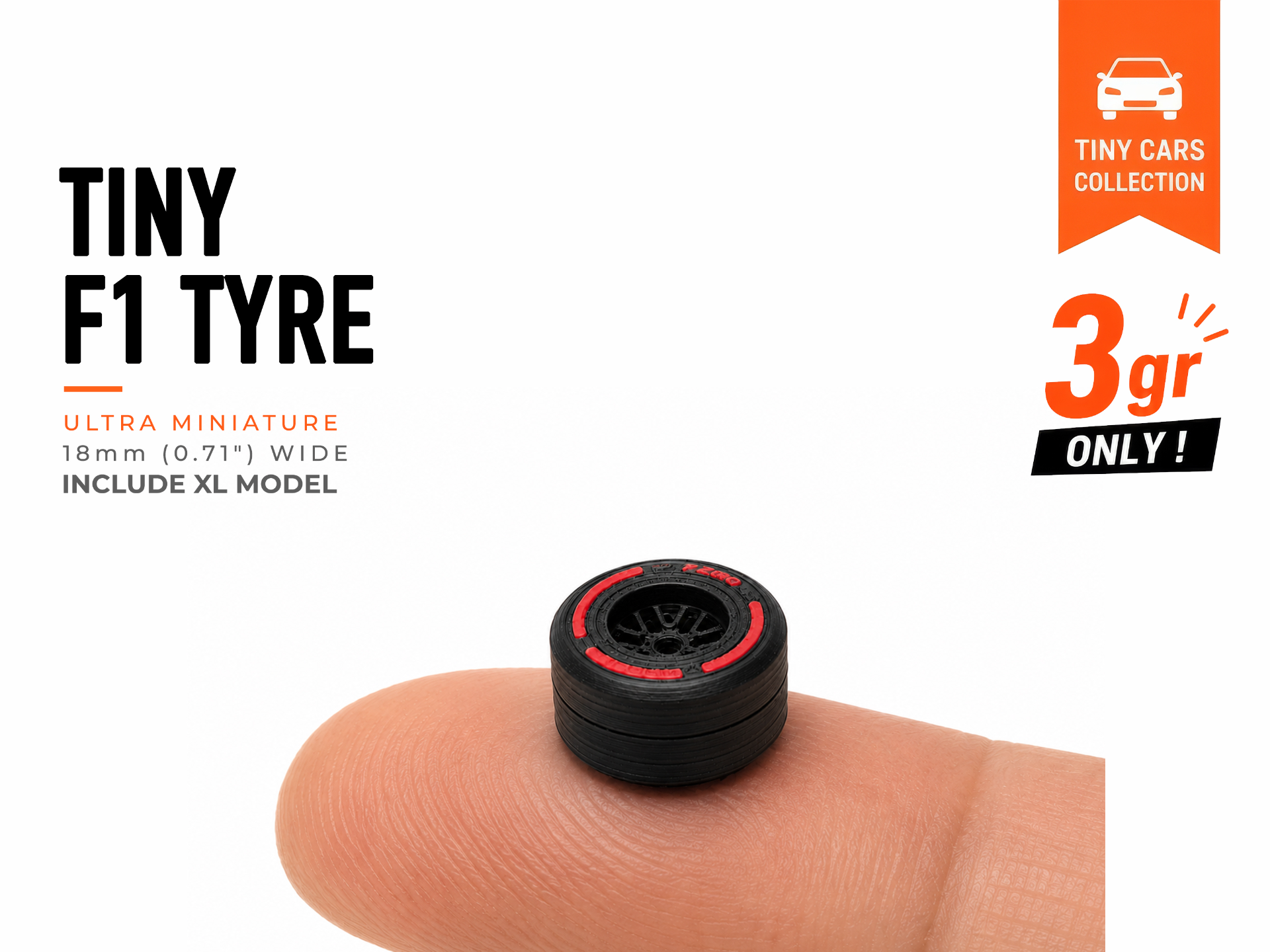 Tiny F1 Tyre - Mini Cars Series
