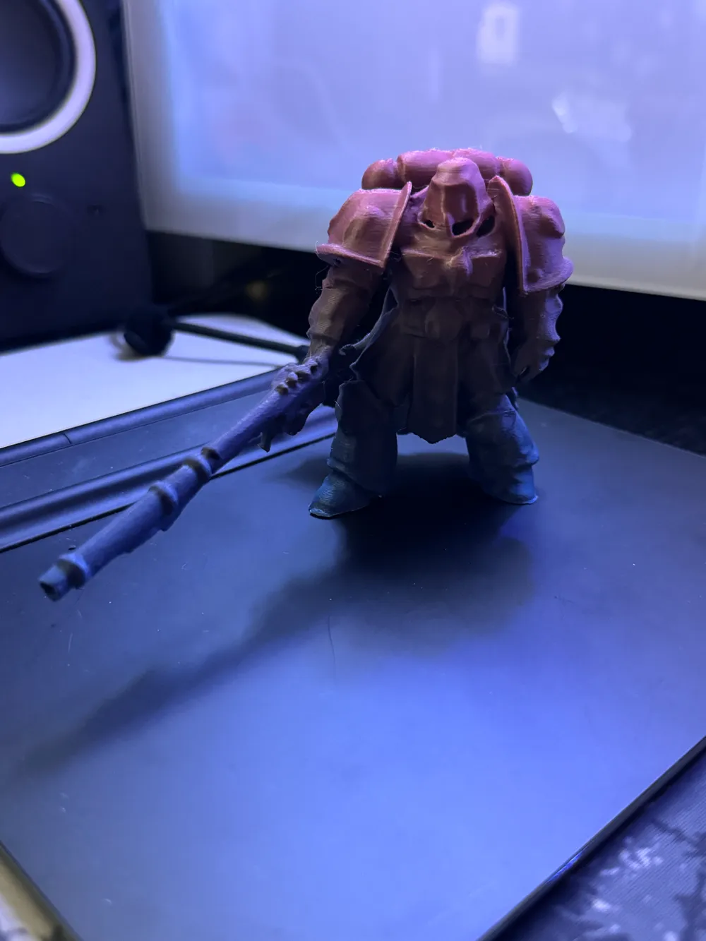 Space Marine : The Longshot Enforcer - Free 3D Print Model - MakerWorld