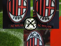 Logo AC Milan sur socle — photo 1