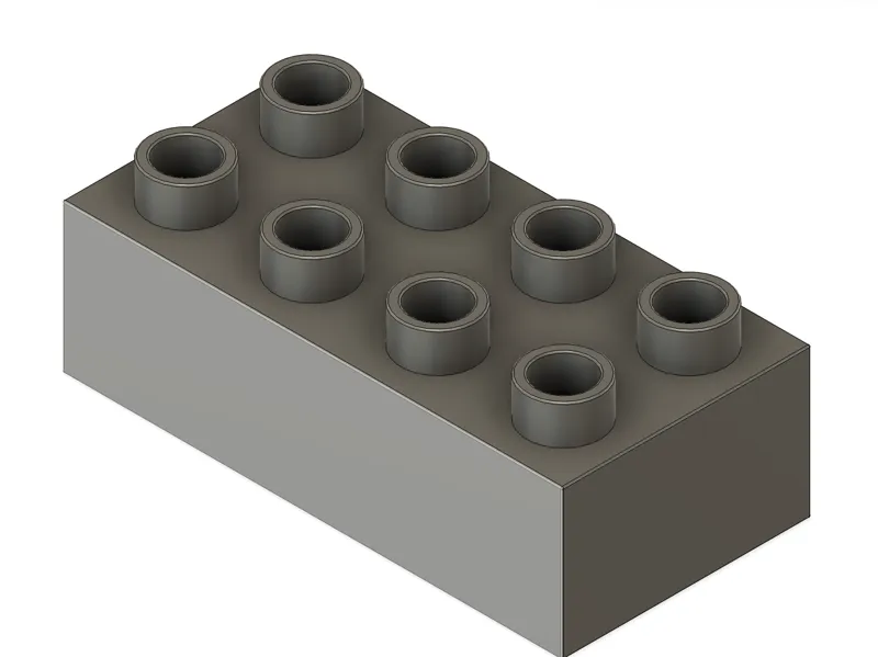 Duplo 4x2 brick