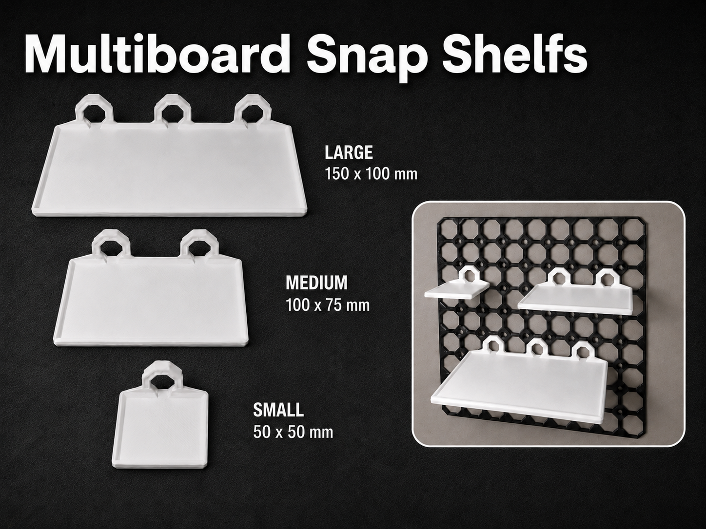 Multiboard Snap Shelf