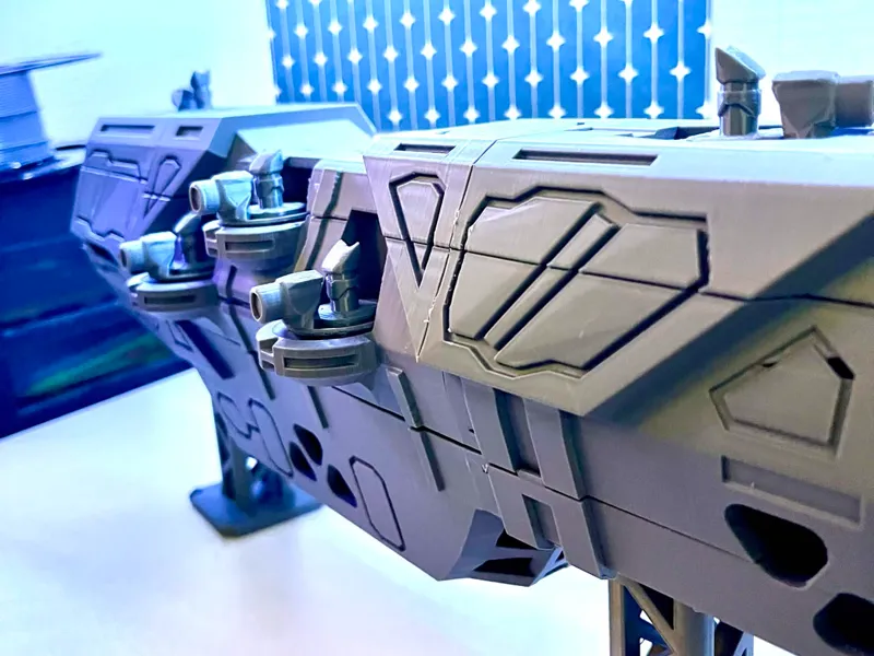 II MINIFIG INNER SUPPORTS AND CANNONS