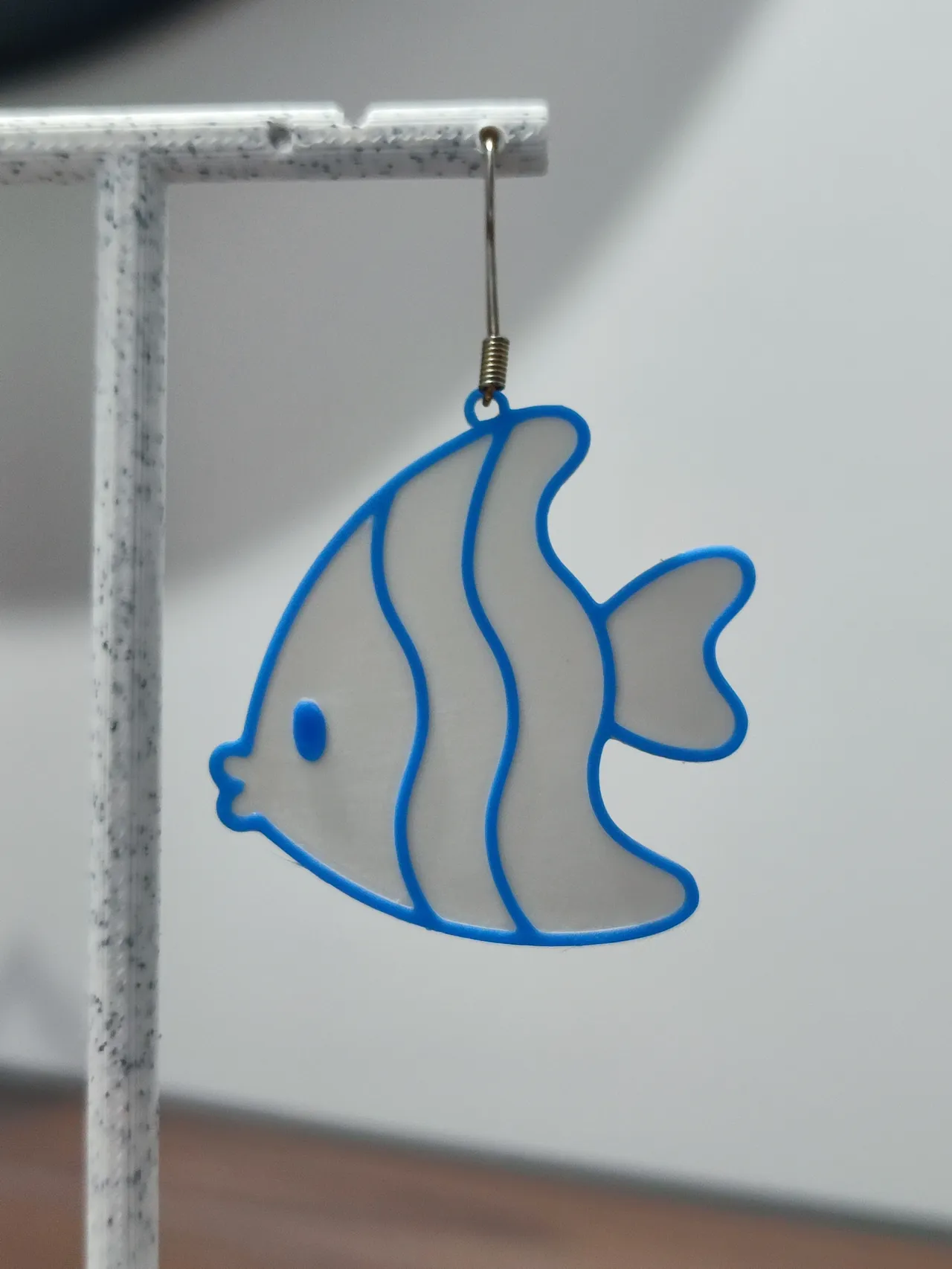 Aretes Pez Ángel Blue Breeze view 4