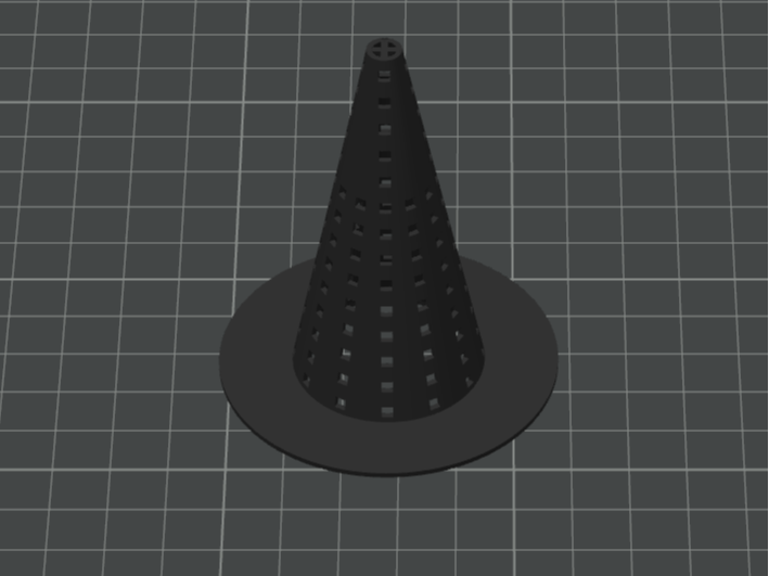 Miniatura 1 do modelo 3D 免支撑版-台盆过滤器水槽下水道毛发阻拦-翻版下水器过滤网