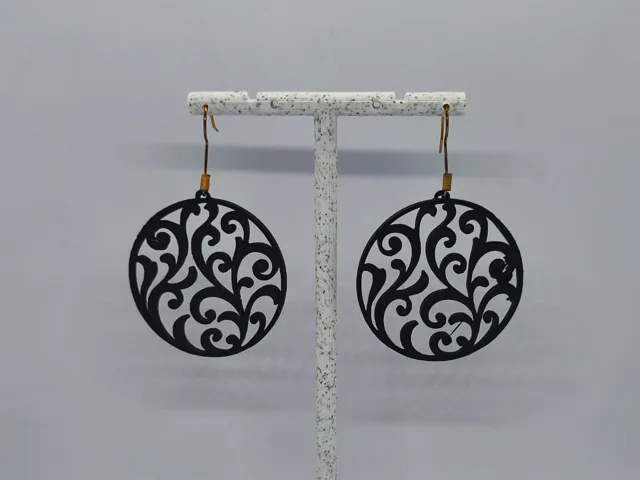 Aretes Círculo de Enredaderas