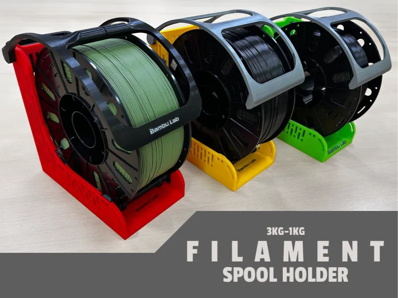 Filament Spool Holder 3kg and 1kg