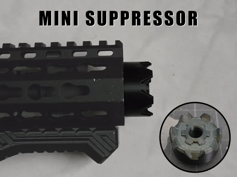 Mini Suppressor 35mm (14mm CCW) - CQB Edition