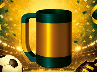 Caneca 269ml copa do mundo Brasil