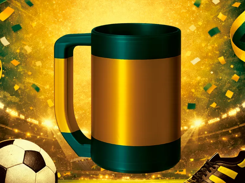 Caneca 269ml copa do mundo Brasil
