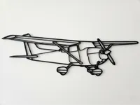 Déco murale isométrique Cessna 172 Skyhawk — photo 2