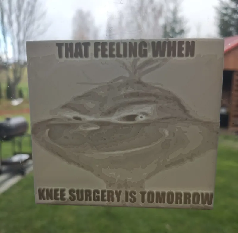 Knee surgery photo