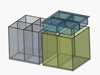 Screw Dispensing Box (should be very suitable for small screws and washers)
