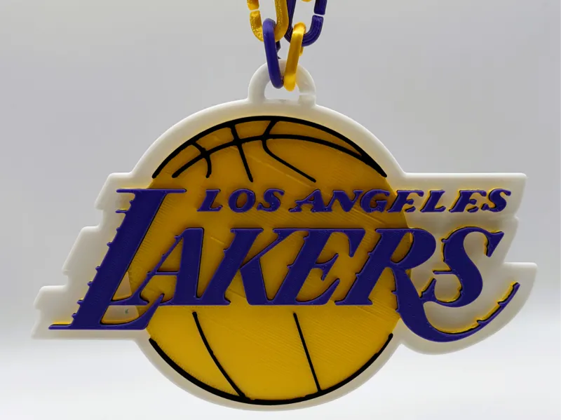 Los Angeles Lakers Pendant & Chain