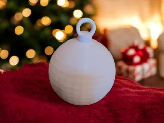 smooth ball for christmas tree