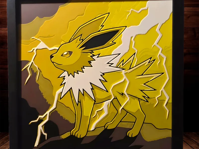 Jolteon - Eeveelutions Series - Pokemon - Hueforge