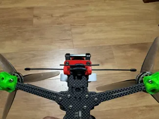 Nazgul Evoque Front bottom ELRS Antenna mount