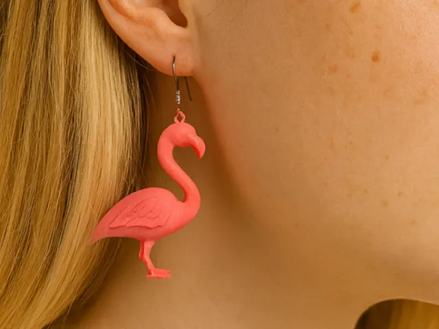 Flamingo Earrings