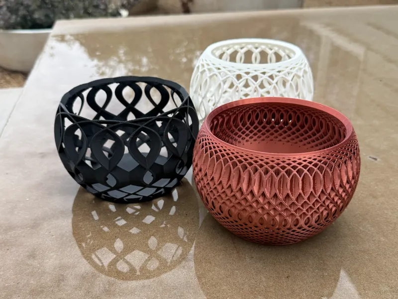 EchoForm Factory-- Fancy Bowl