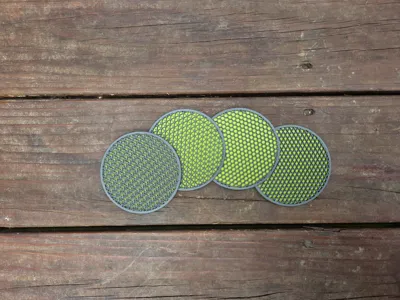 Infill coasters 2.0 Multi-color 