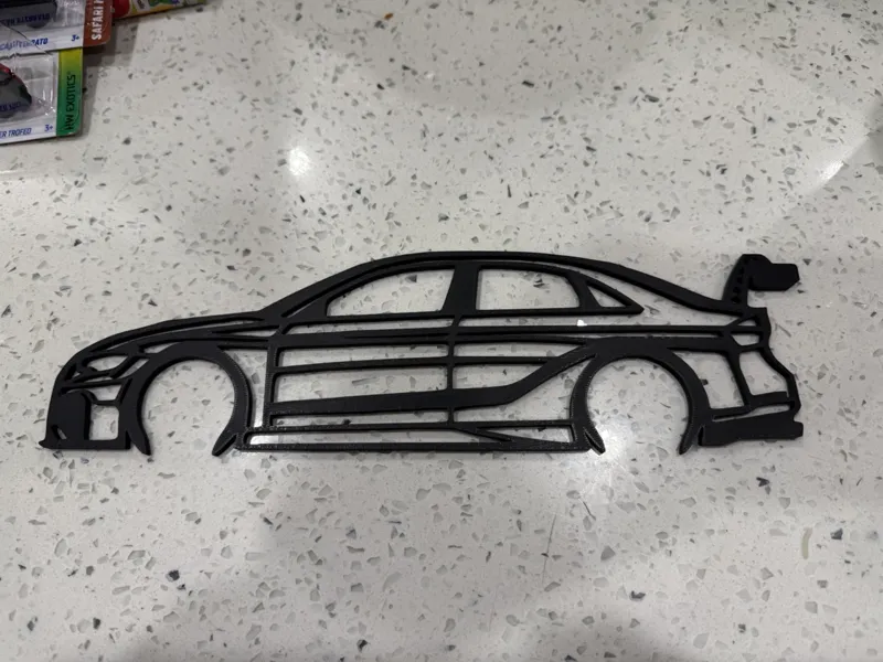 Audi RS3 LMS silhouette