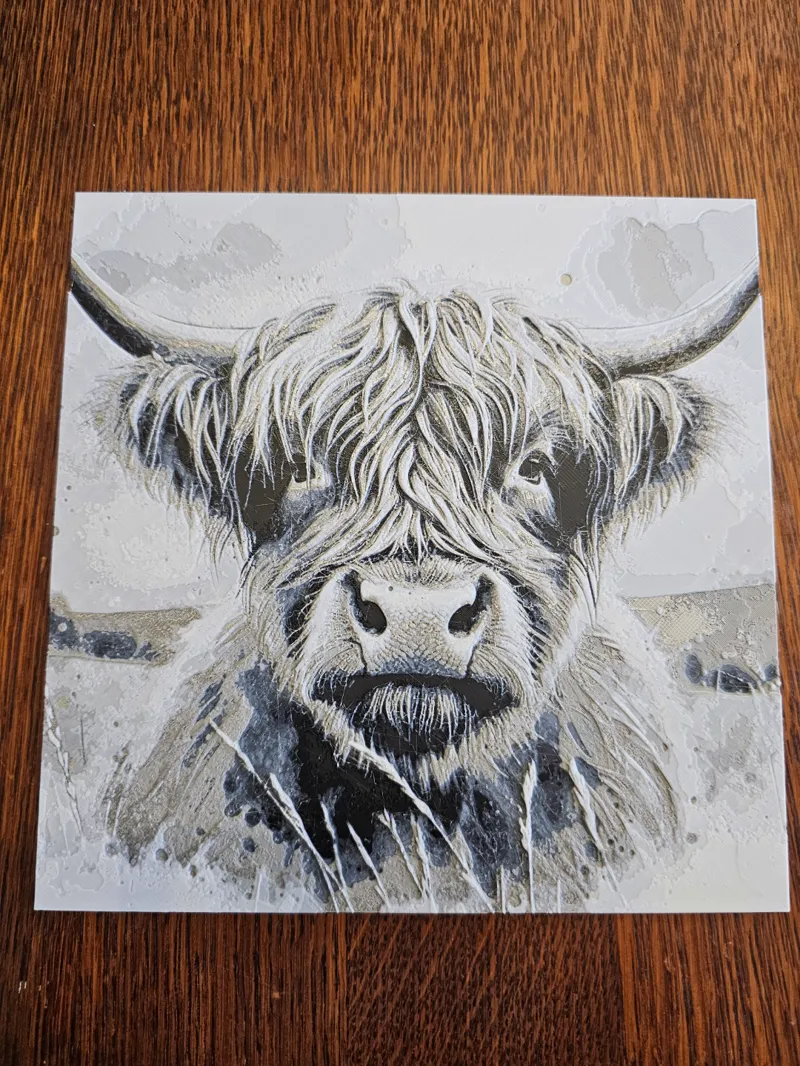 Highland Cow Hueforge