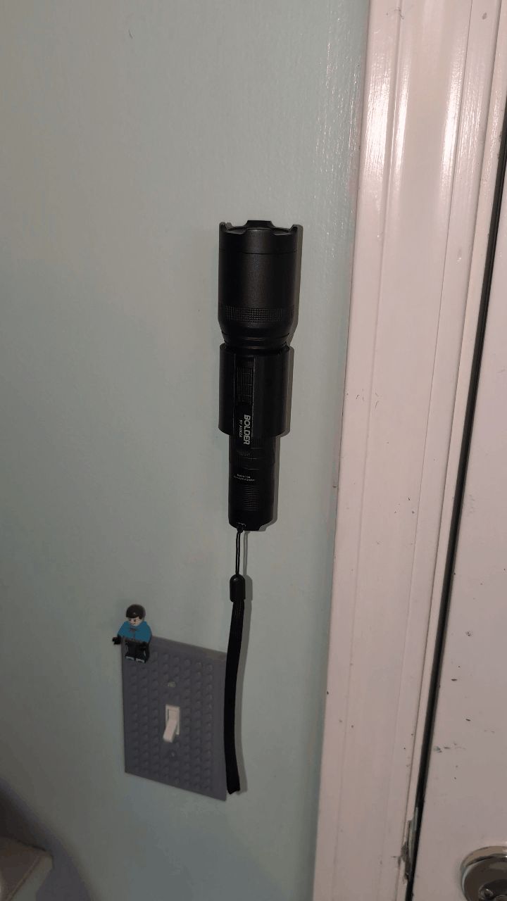 Flashlight Wall Mount