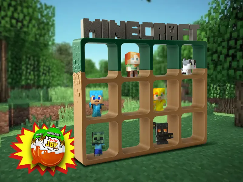 Support for Minecraft Kinder Joy Funko Pops