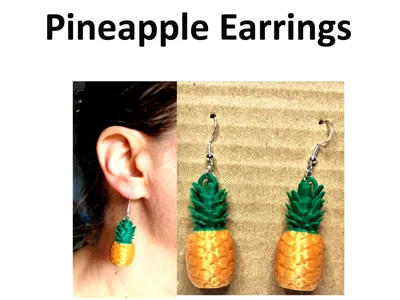 Pineapple Earrings