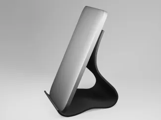 Elegant Curved Phone Stand
