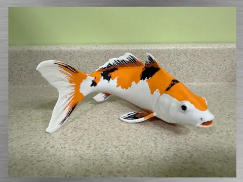 Figura decorativa: Ornamental Koi-Ultra realistic Figure — referencia de MakerWorld