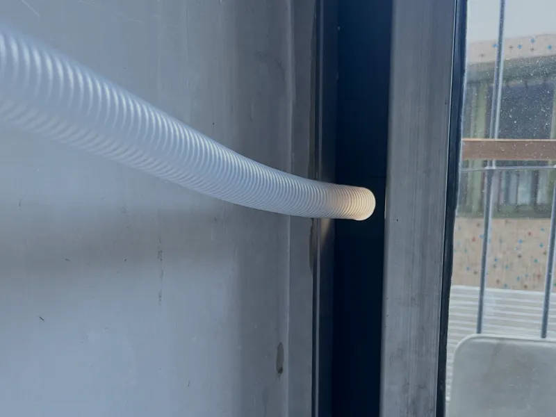 封箱窗户排气边栏 Window exhaust sidebar 适用于 25mm 管道