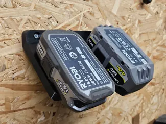 Ryobi battery holder