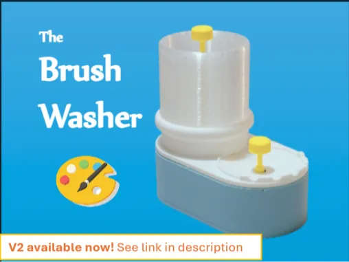 The Brush Washer