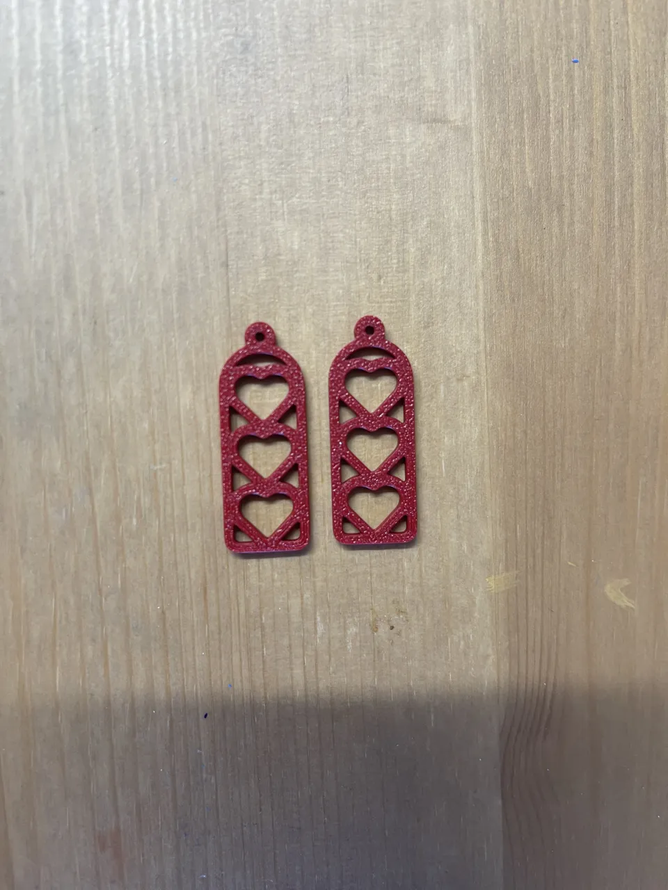 Heart Earrings view 2