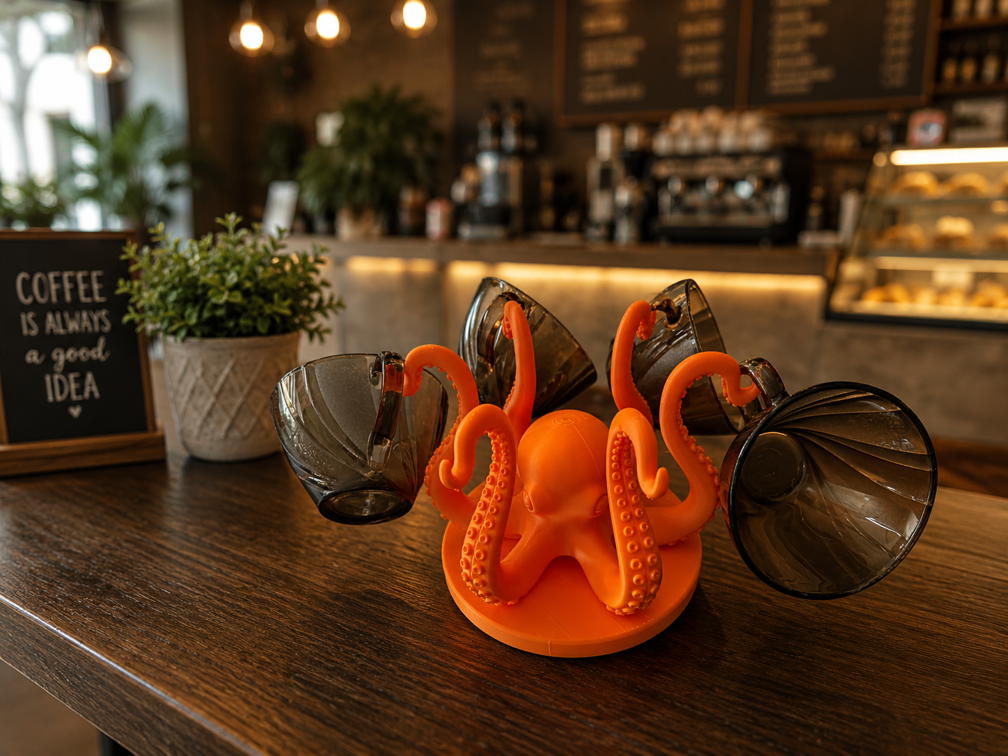 Octopus Coffe Cup Holder