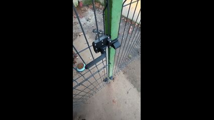 Simple Gate Latch with Pin Lock