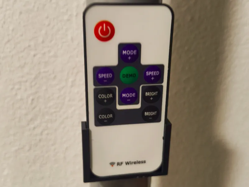 LED Remote Holder