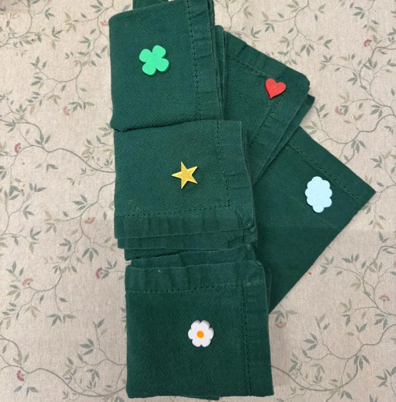 Napkin Magnet Place Marker