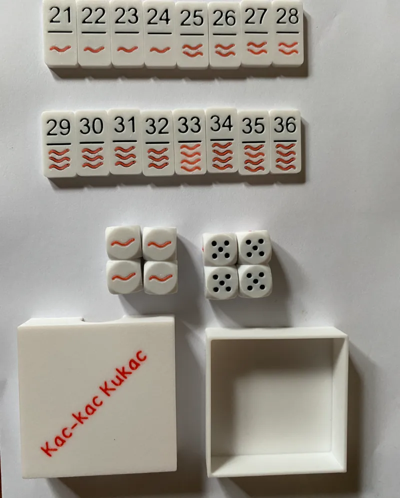 Heckmeck/Pickomino  Game Set 