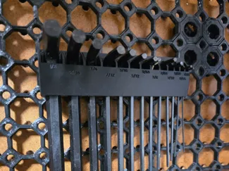 Multiboard hex key allen wrench holder